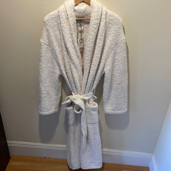 BAREFOOT Dreams Size 3 Cozychic Cream Size 3 Robe, NWT - Picture 2 of 9
